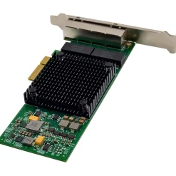 InLine Quad Gigabit Netzwerkkarte, 4x RJ45 1 Gb/s, PCIe x4