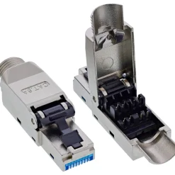 InLine RJ45 Stecker Cat.6A 500MHz, feldkonfektionierbar, geschirmt