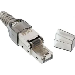 InLine RJ45 Stecker Cat.6A 500MHz, feldkonfektionierbar, geschirmt, 76204A