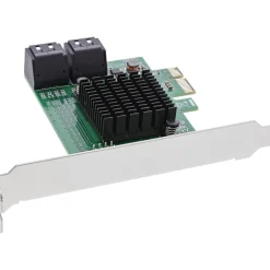 InLine Schnittstellenkarte, 4x SATA 6Gb/s Controller, PCIe 2.0 (PCI-Express)