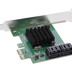 InLine Schnittstellenkarte, 4x SATA 6Gb/s Controller, PCIe 2.0 (PCI-Express)