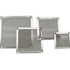 InLine Silber Lüftergitter für 40mm Lüfter (33374A)