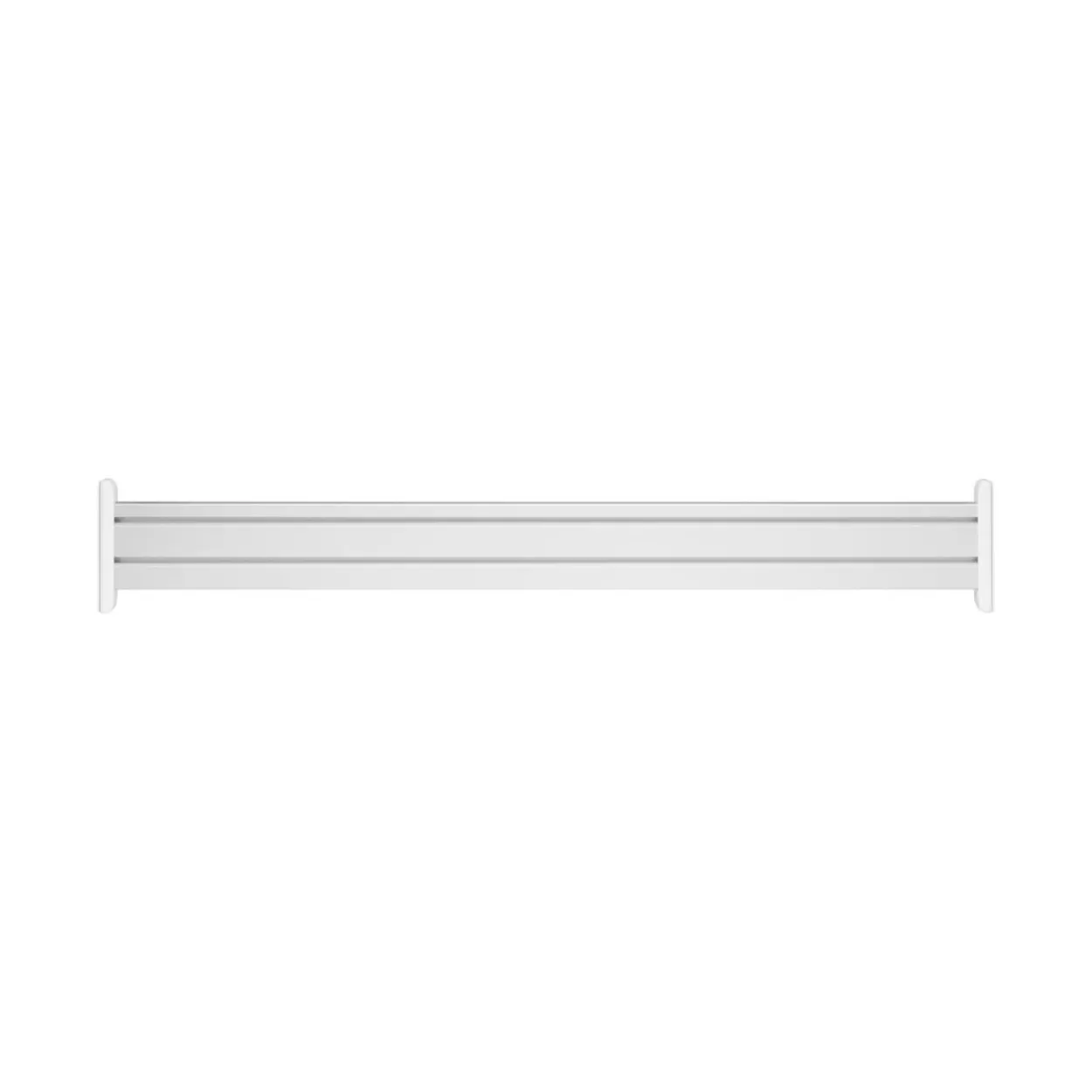 InLine Slatwall Panel Aluminium, für Tischhalterung, 1m