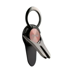 InLine Smartphone 3-in-1 KFZ-Halter, Ständer, Finger Halterung, selbstklebender Handygriff, Smartphonehalter, Selfie Handyhalter, rosegold
