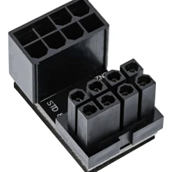 InLine Stromadapter intern, 180° ATX 8pol Stecker / Buchse, für Desktop-Grafikkarte