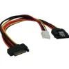 InLine Stromadapterkabel SATA Bu an SATA St + 8,89cm (3,5") St ca 15cm