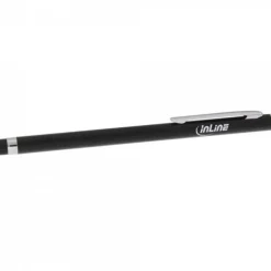 InLine Stylus, Stift für Touchscreens von Smartphone und Tablet, schwarz (55467S)