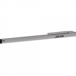InLine Stylus, Stift für Touchscreens von Smartphone und Tablet, silber