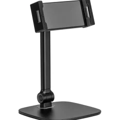 InLine Tablet Tischhalterung mit Standfuß, bis 12,9", schwarz