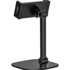 InLine Tablet Tischhalterung mit Standfuß, bis 12,9", schwarz