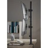 InLine Tischhalterung, für 2x LCD-/LED-Display bis 81cm (32"), übereinander, max. 9kg