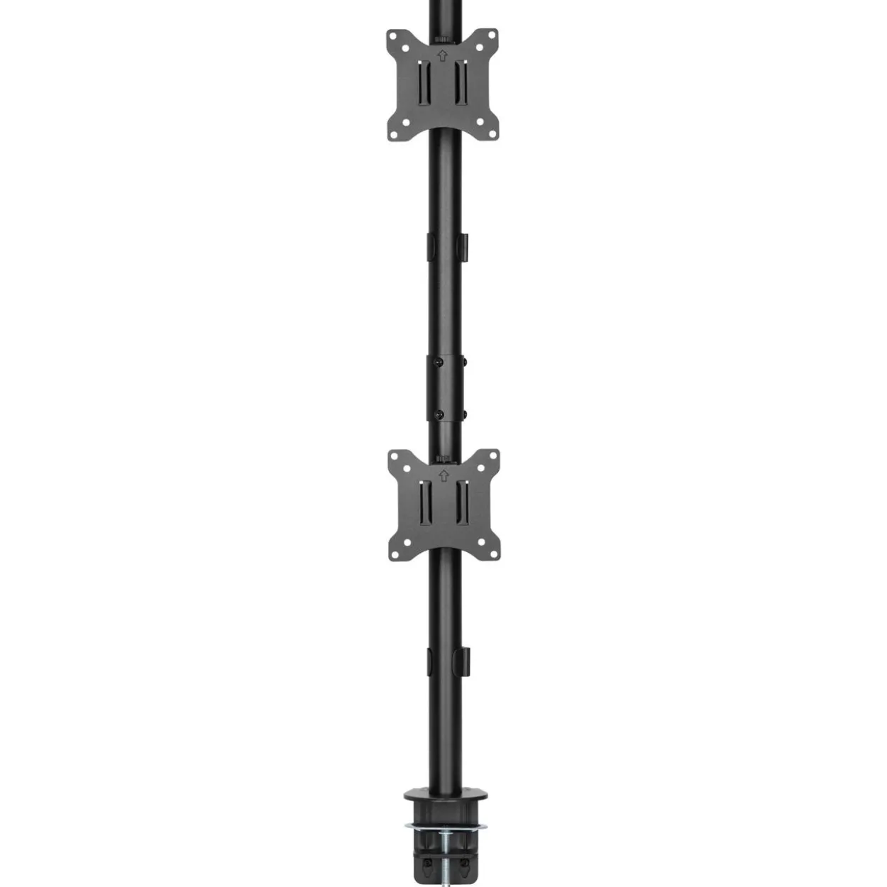 InLine Tischhalterung, für 2x LCD-/LED-Display bis 81cm (32"), übereinander, max. 9kg
