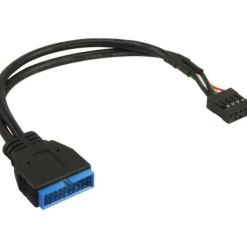 InLine USB3.0 Adapterkabel USB Pfostenstecker 19pol auf USB Pfostenstecker 7pol intern