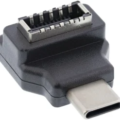InLine USB 3.2 Adapter, USB-C Stecker zu intern USB-E Frontpanel Buchse