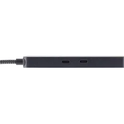 InLine USB 3.2 Gen.2 Hub, 3x USB-C, 2x USB-A, HDMI 4K, PD 100 W, Display, grau
