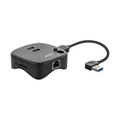 InLine USB 3.0 Multihub, schwarz