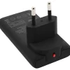 InLine USB Netzteil Ladegerät, Dual USB-C, PD, PPS, 65W, flach, schwarz