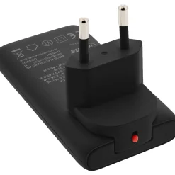 InLine USB Netzteil Ladegerät, Dual USB-C, PD, PPS, 65W, flach, schwarz