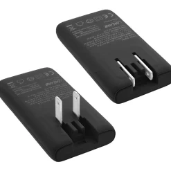 InLine USB Netzteil Ladegerät, Dual USB-C, PD, PPS, 65W, flach, schwarz