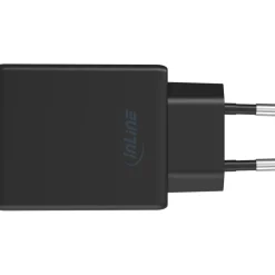 InLine USB Netzteil Ladegerät, Single USB-C, PD, AVS, 65W, schwarz