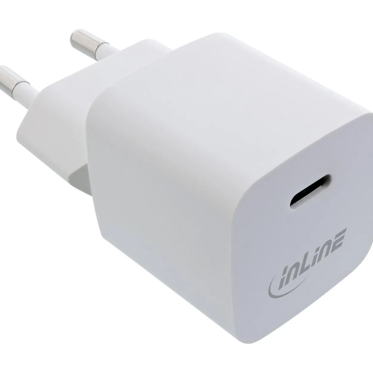 InLine USB Netzteil Ladegerät Single USB-C, 33W, weiß