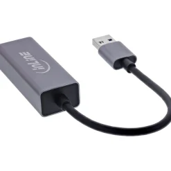 InLine USB 3.2 Netzwerkadapter Kabel, USB-A zu RJ45 Gigabit Netzwerk