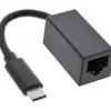 InLine USB 3.0 Netzwerkadapter Kabel, Gigabit Netzwerk, USB Typ-C