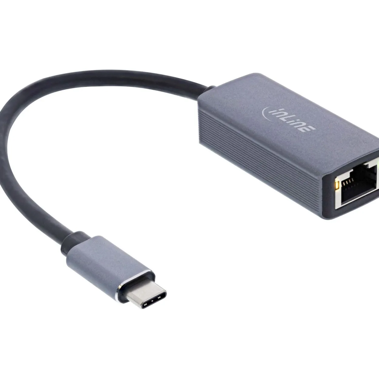 InLine USB 3.2 zu 2,5Gb/s Netzwerk-Adapterkabel, USB Typ-C zu RJ45