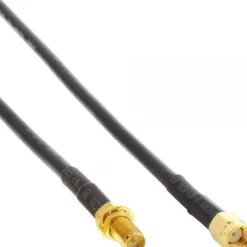 InLine WLAN Kabel, R-SMA-Stecker auf R-SMA-Kupplung, 10m