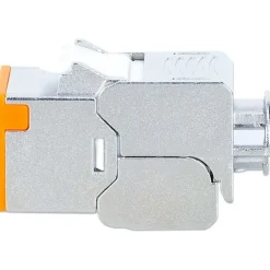 Intellinet Cat6a 10G STP Keystone-Modul orange