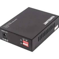 Intellinet Gigabit PoE + Medienkonverter RJ45 SFP 120km