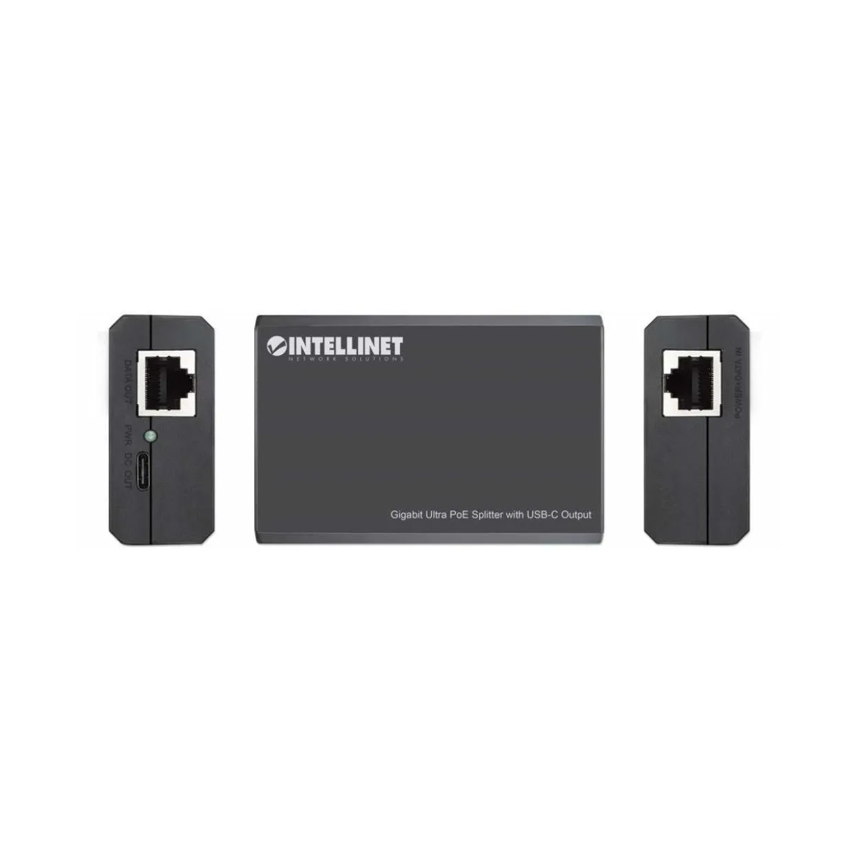 Intellinet Gigabit Ultra PoE-Splitter mit USB-C-Ausgang 45W