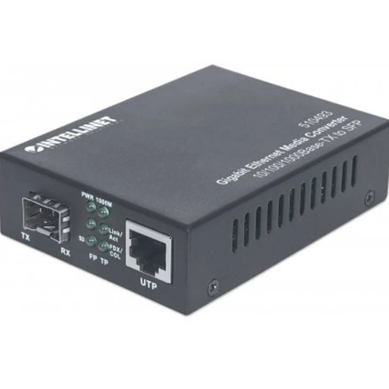 Intellinet Medienkonverter Gigabit SFP 100m