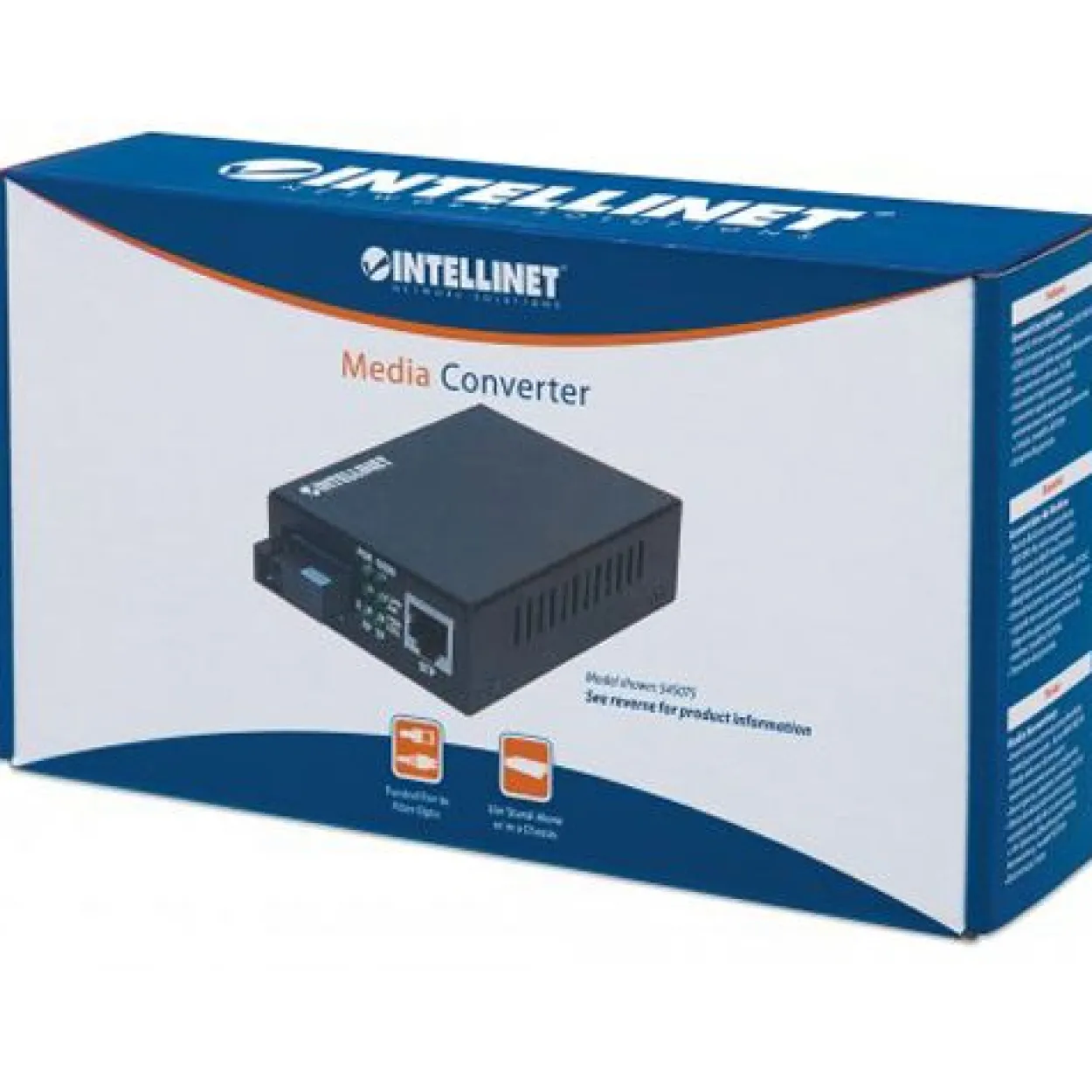 Intellinet Medienkonverter Gigabit SFP 100m