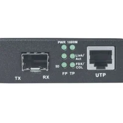 Intellinet Medienkonverter Gigabit SFP 100m