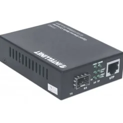 Intellinet Medienkonverter Gigabit SFP 100m