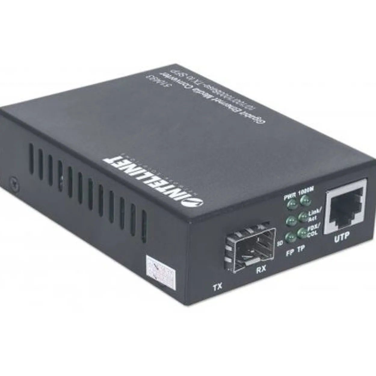 Intellinet Medienkonverter Gigabit SFP 100m