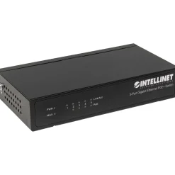 Intellinet PoE+ Switch 5-Port Gigabit Ethernet 60W Desktop