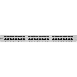 Intellinet 24-Port Cat6a Patchpanel FTP 1HE, grau