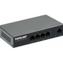 Intellinet 5-Port Gigabit Ethernet PoE+ Switch 4x PSE PoE+