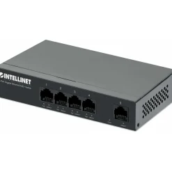 Intellinet 5-Port Gigabit Ethernet PoE+ Switch 4x PSE PoE+
