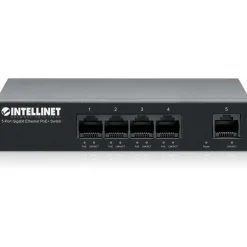 Intellinet 5-Port Gigabit Ethernet PoE+ Switch 4x PSE PoE+