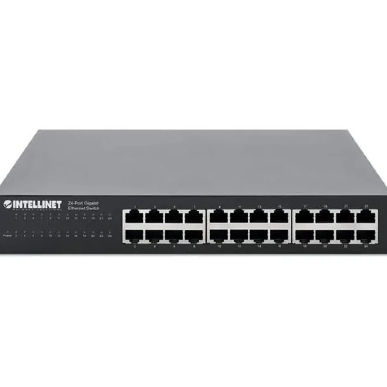 Intellinet 24-Port Gigabit Ethernet Switch 24x 10/100/1000 Mbit/s RJ45-Ports Desktop