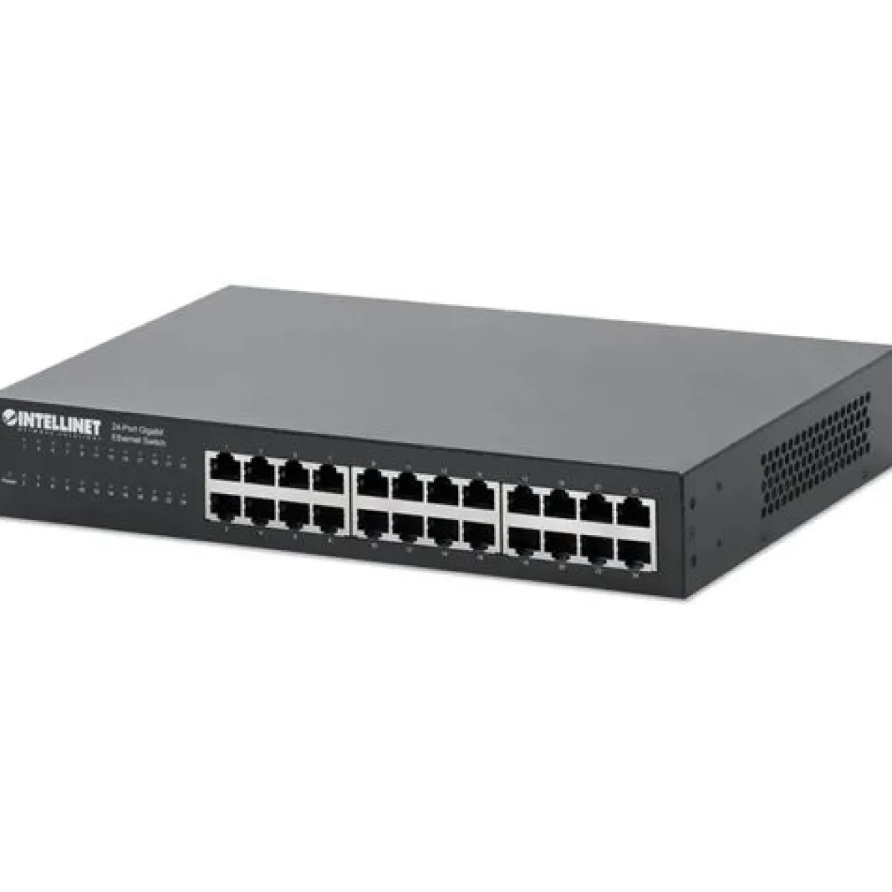 Intellinet 24-Port Gigabit Ethernet Switch 24x 10/100/1000 Mbit/s RJ45-Ports Desktop