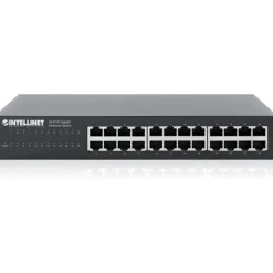 Intellinet 24-Port Gigabit Ethernet Switch 24x 10/100/1000 Mbit/s RJ45-Ports Desktop