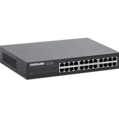Intellinet 24-Port Gigabit Ethernet Switch 24x 10/100/1000 Mbit/s RJ45-Ports Desktop