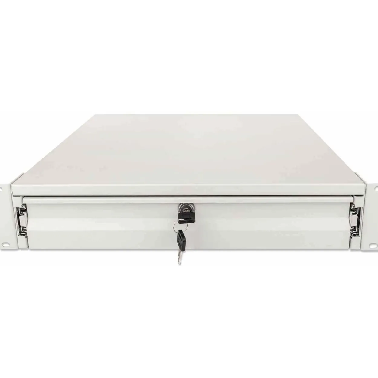 Intellinet 19" Schublade 2HE abschließbar 466mm tief grau