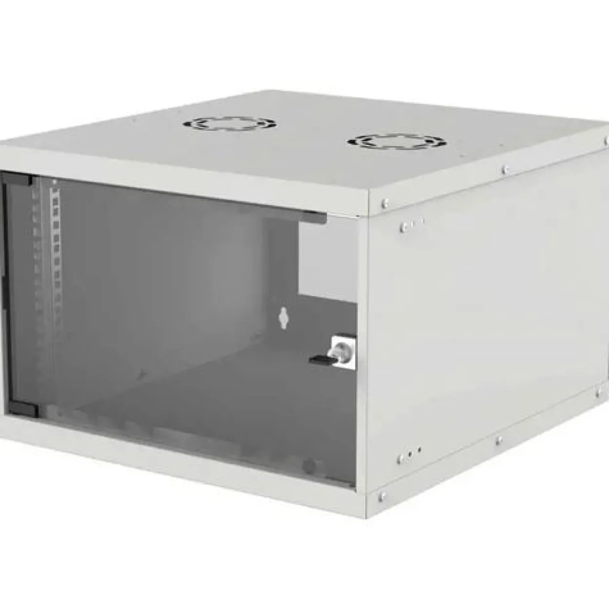 Intellinet Wandverteiler 19" 6 HE 540x400 Flatpack grau
