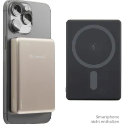 Intenso Magnetic Wireless Power Bank MW10000 champagner