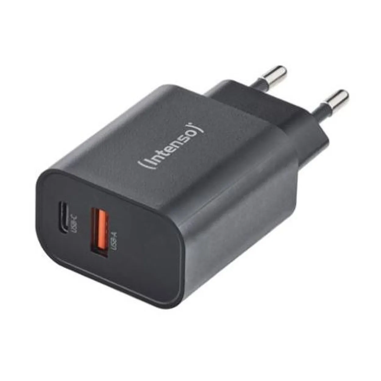 Intenso Power Adapter 1x USB-A/1x USB-C 30W Black